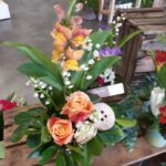 composition clochette touchard fleuriste le mans