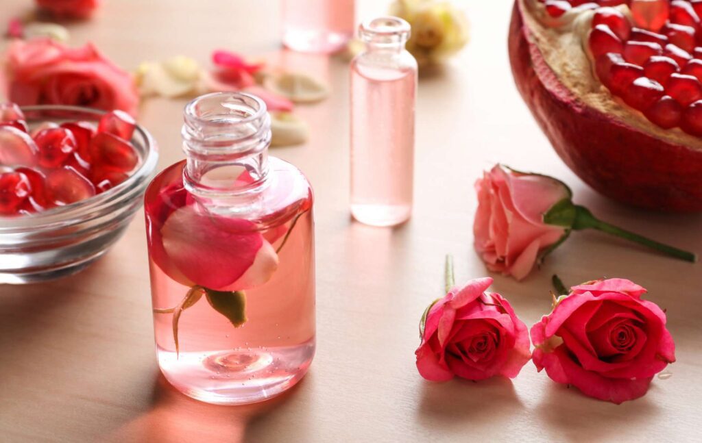cosmetique rose fleurs touchard le mans