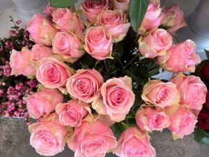 La rose, star de l'été chez Touchard Fleurs.