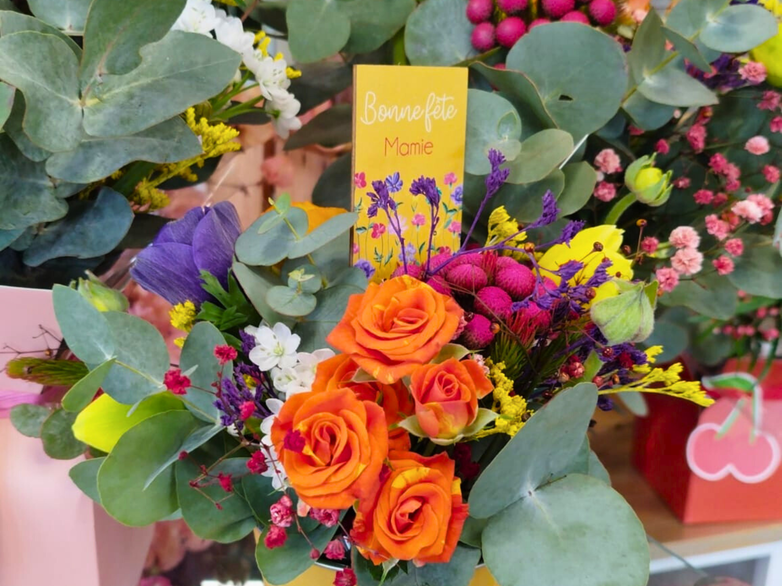 Bouquet pour la fête des grand-mères