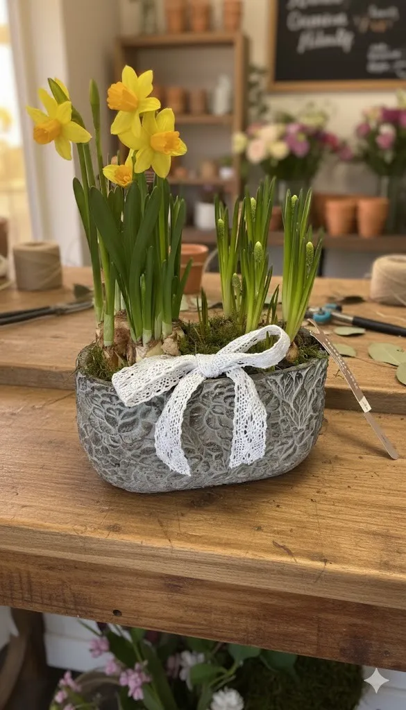 Jardin bulbes d'amour