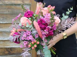 Livraison de fleurs à domicile.