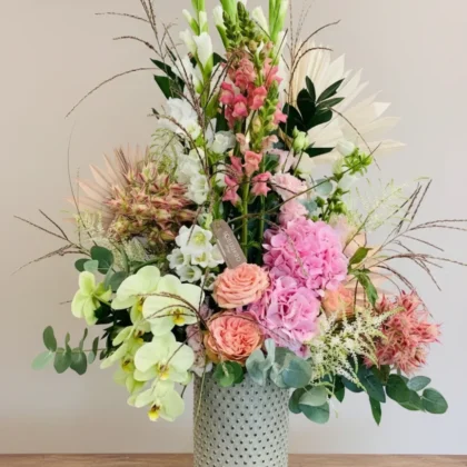 COMPOSITION EN HAUTEUR Rosée