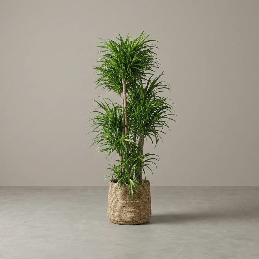 DRACAENA EN POT EN OSIER