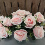 jardiniere de rose artificielle