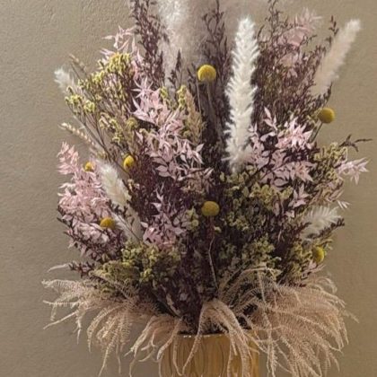 Bouquet séché chocolat